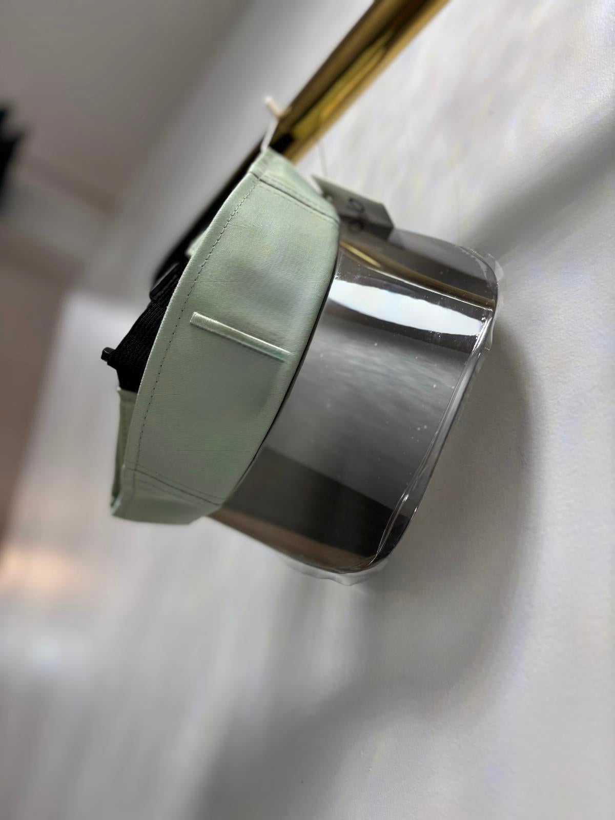 Olive green solar visor