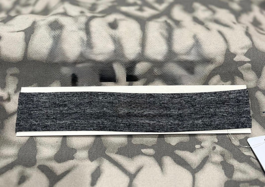 Shark gray thin headband