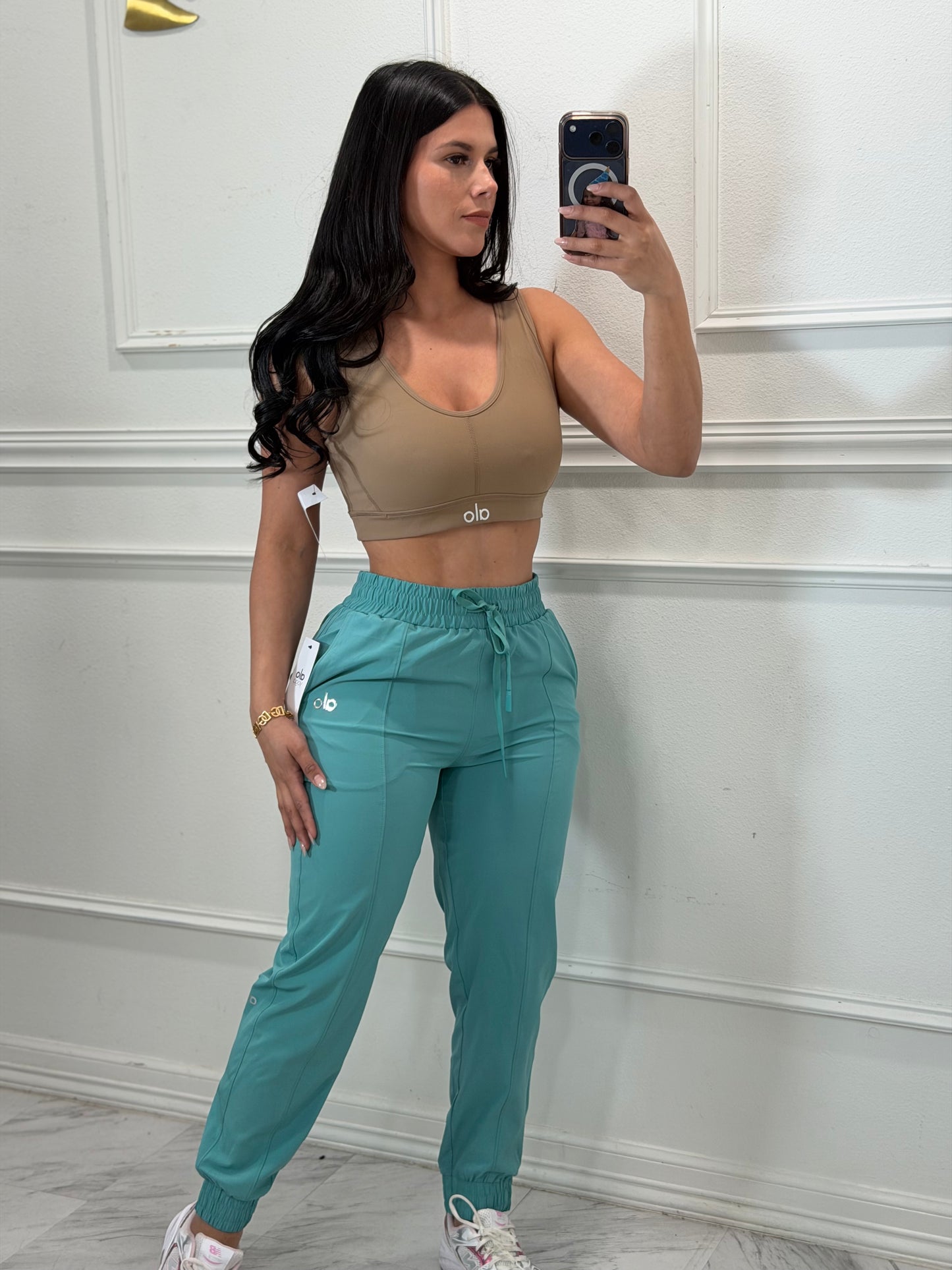 Mocha sport bra