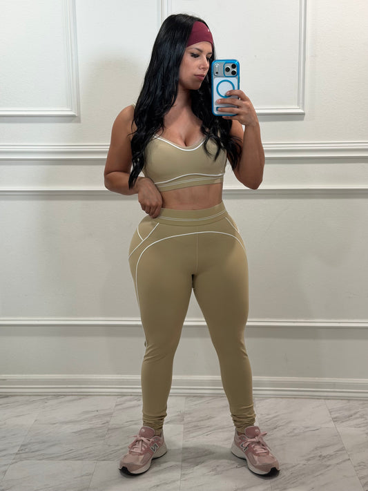 Ivory leggings set