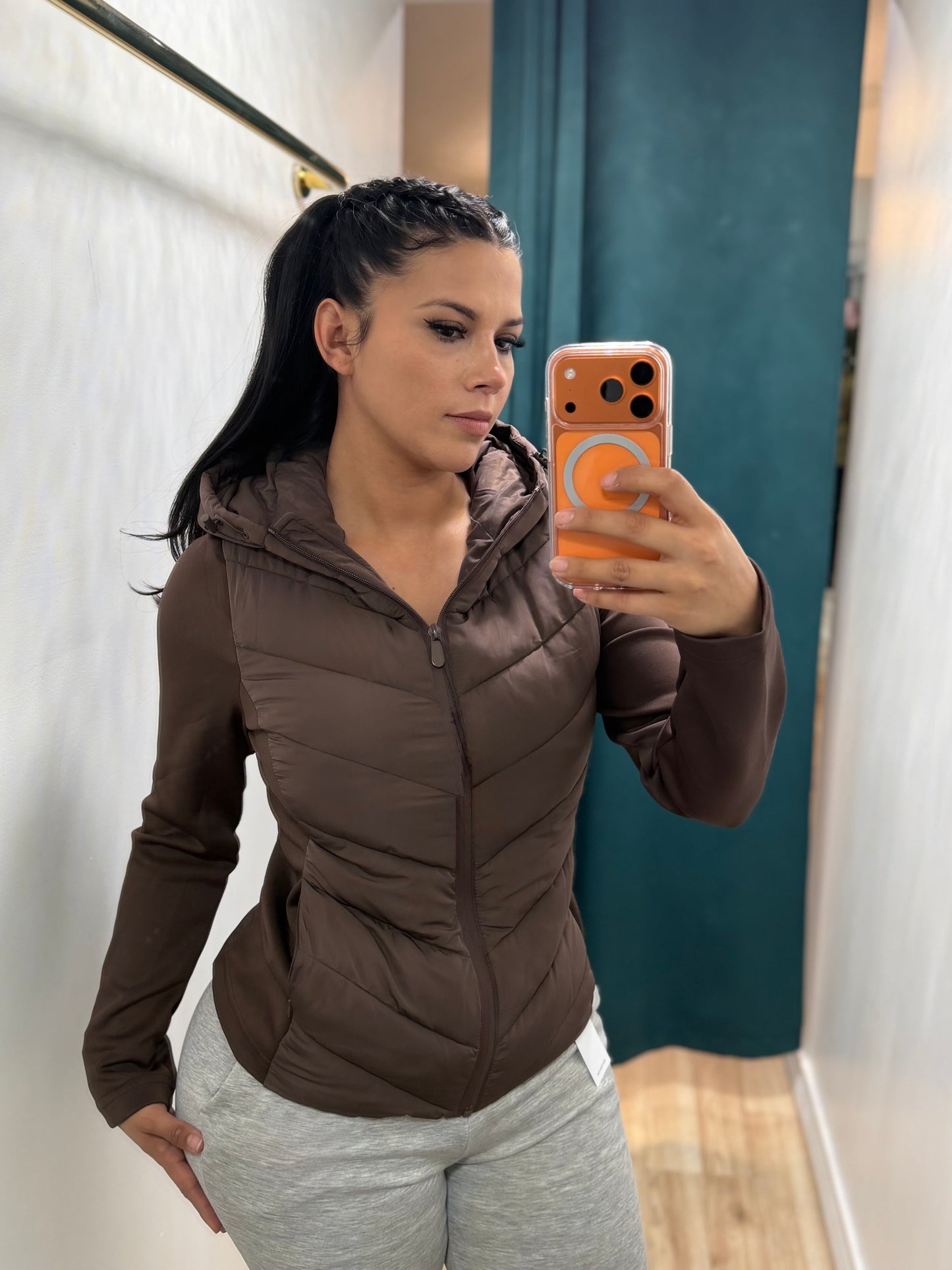 Brown chaqueta