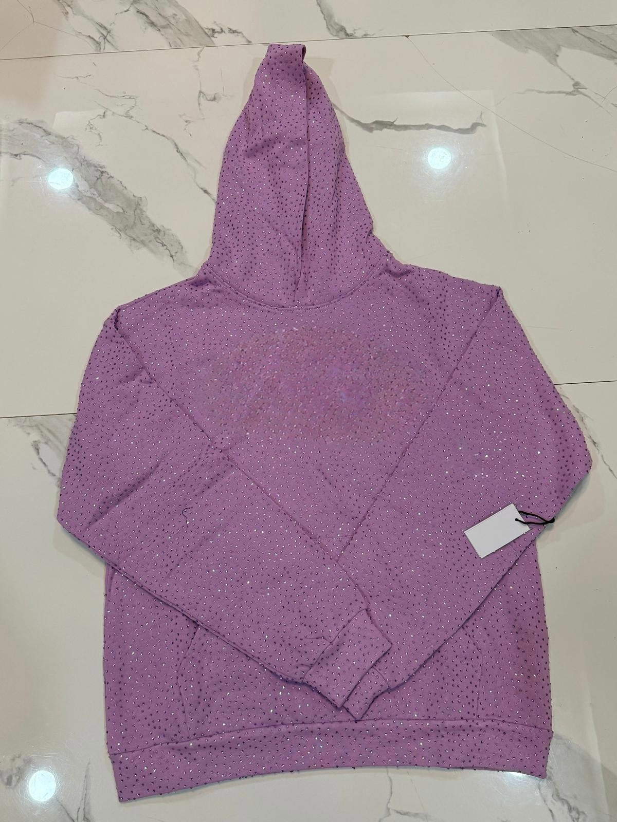 Purple spider hoodie