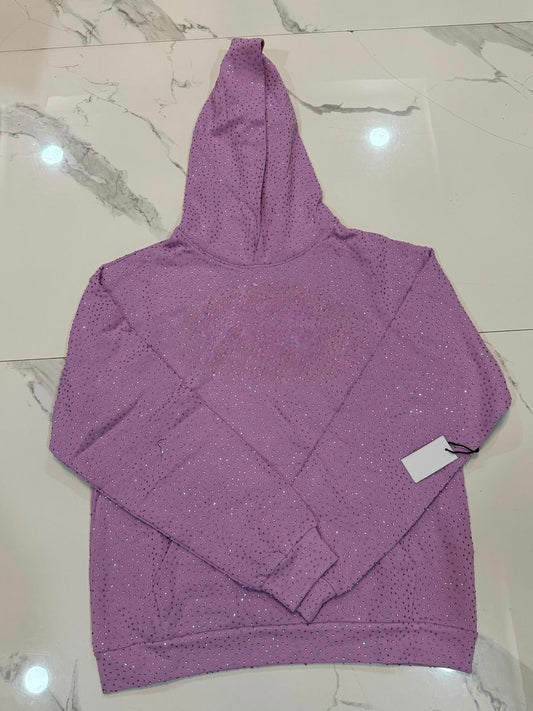 Purple spider hoodie