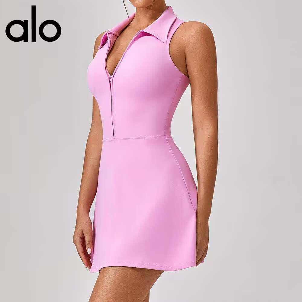 Pink Polo Dress