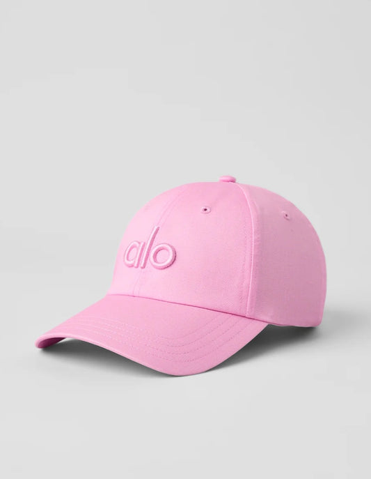 Off-Duty Cap in Powder Pink