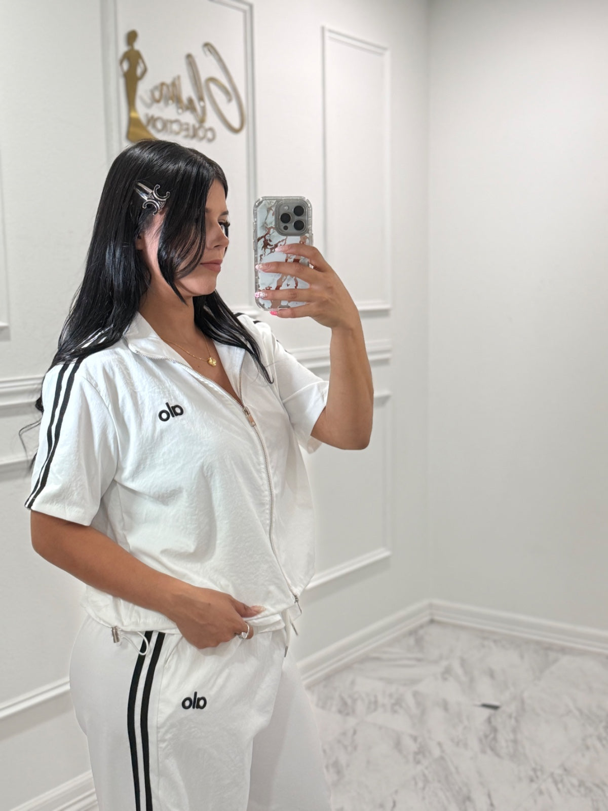 WHITE ADI Set