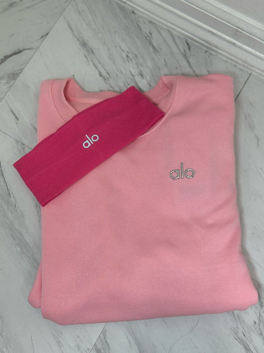 Pink headband wide