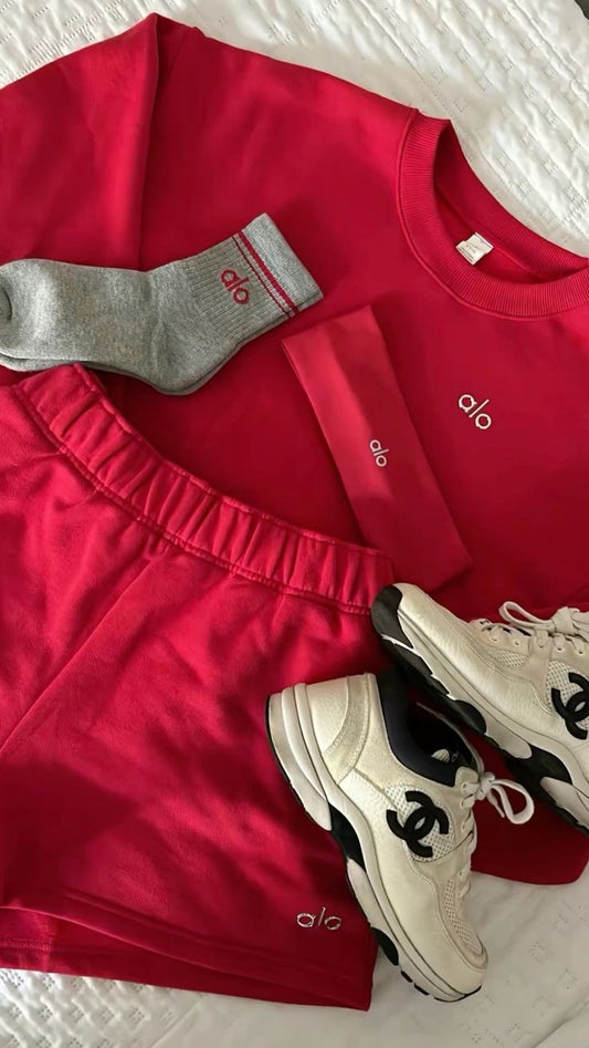 Set short & sweater