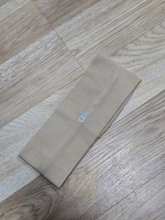 NUDE WIDE HEADBAND