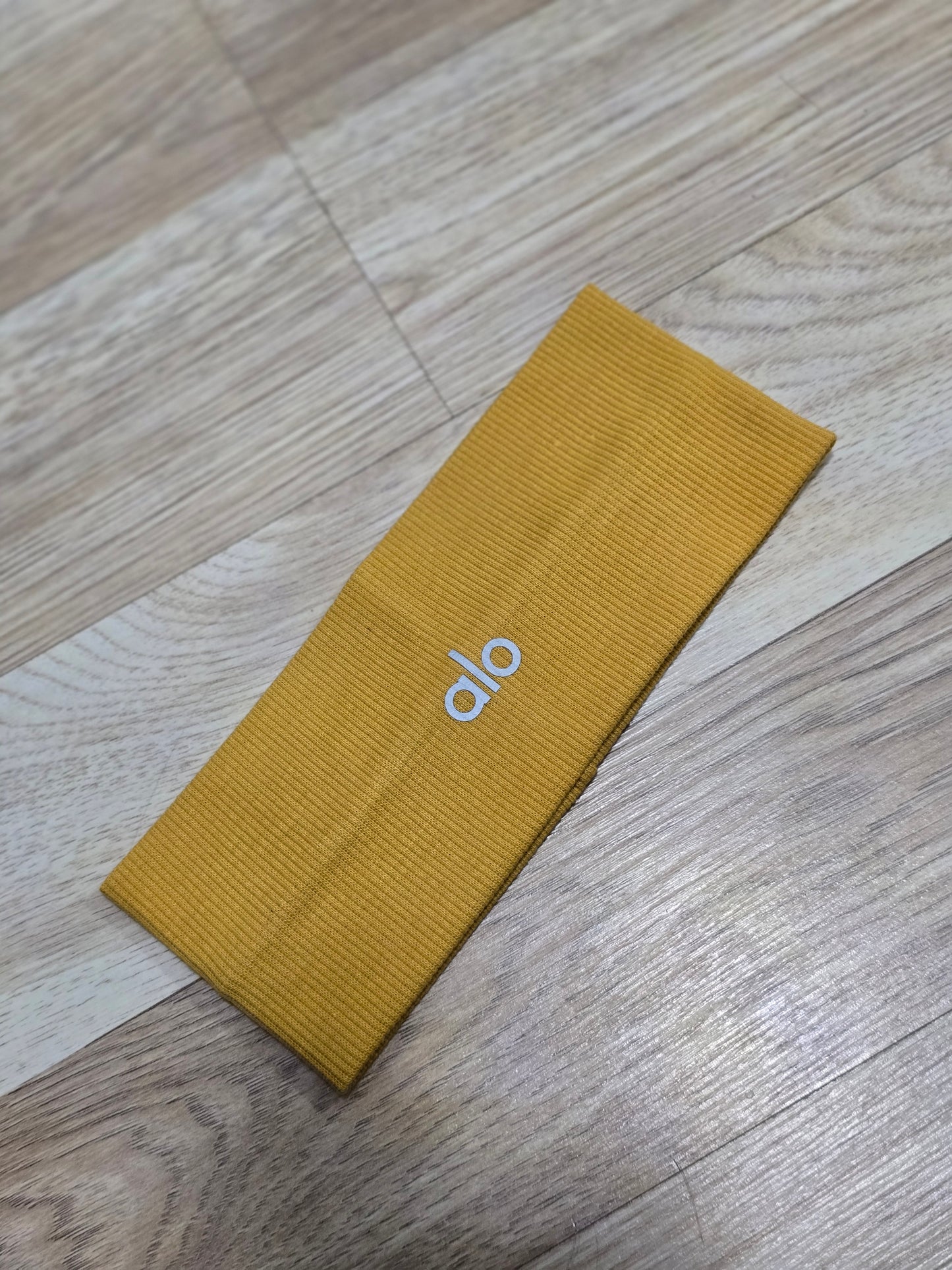 YELLOW WIDE HEADBAND