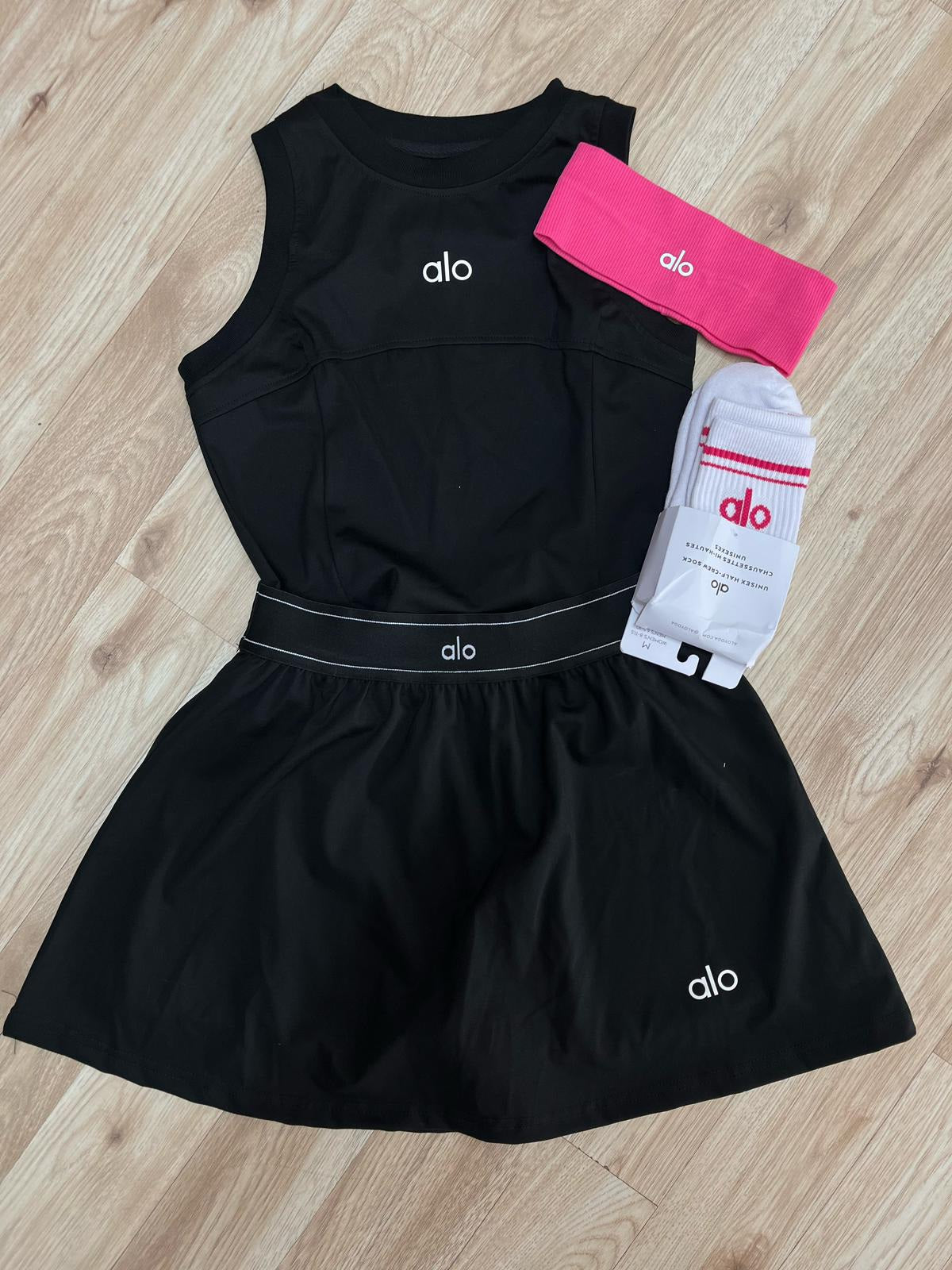 Set falda negro