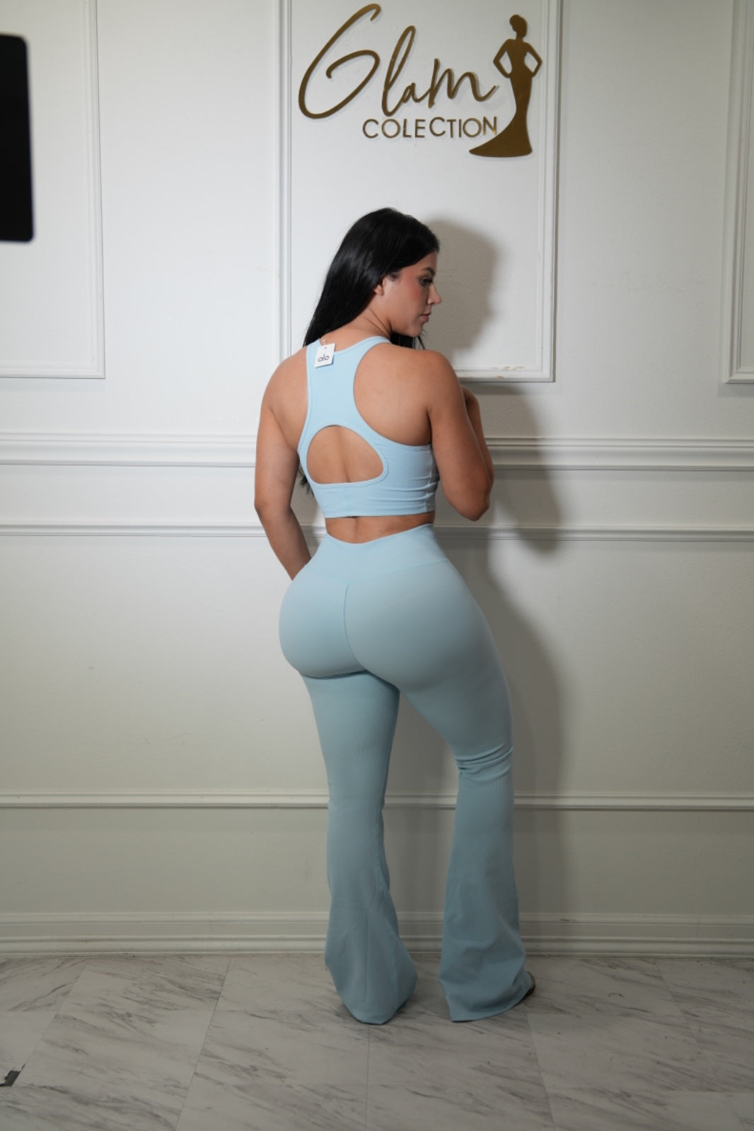 Baby flare-corset set